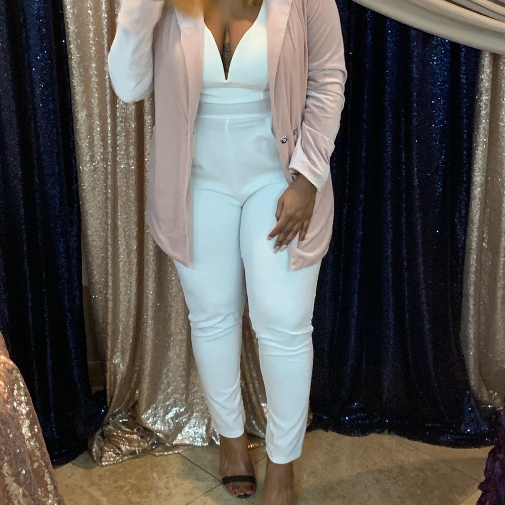 White jumpsuit